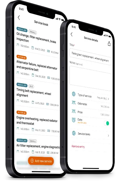 Car maintenance digital service